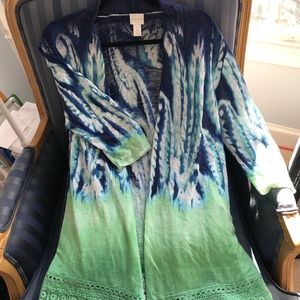 Chico’s Bright light weight cardigan. Beautiful!